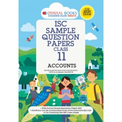 Oswaal ISC Sample Question Paper Class 11 Account | Latest